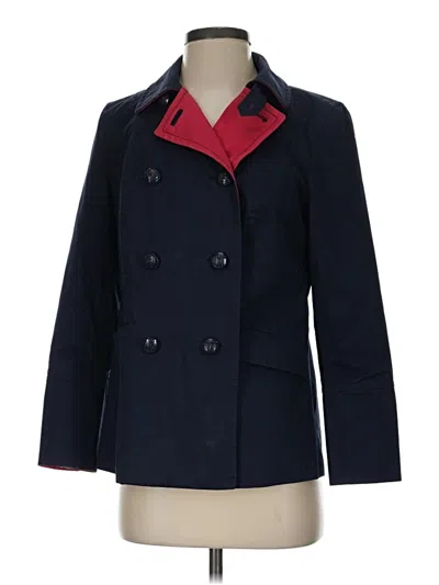 Pre-owned Talbots Coat In Blue
