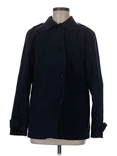 Pre-owned Talbots Coat In Blue