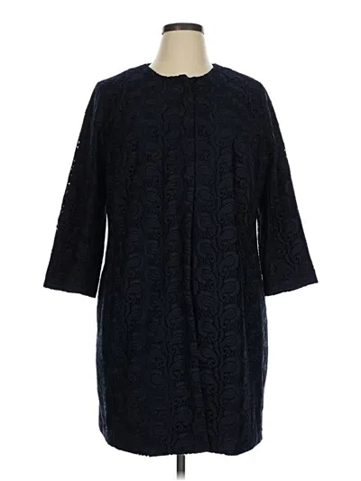 Pre-owned Talbots Coat In Blue