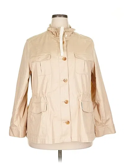 Pre-owned Talbots Coat In Brown