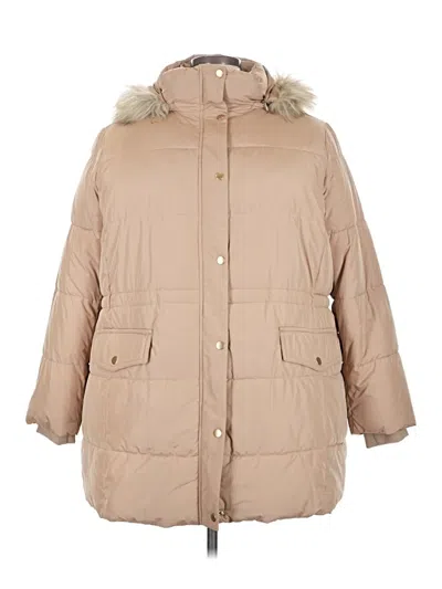 Pre-owned Talbots Coat In Brown