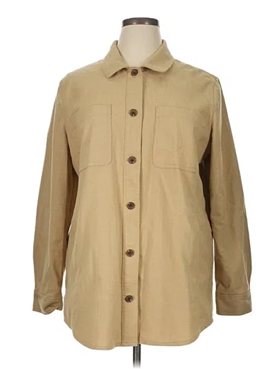 Pre-owned Talbots Coat In Brown