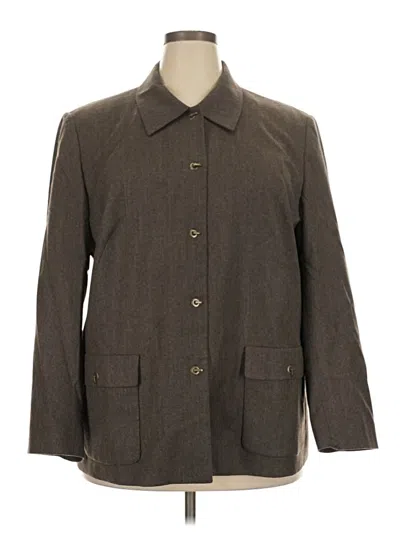 Pre-owned Talbots Coat In Brown