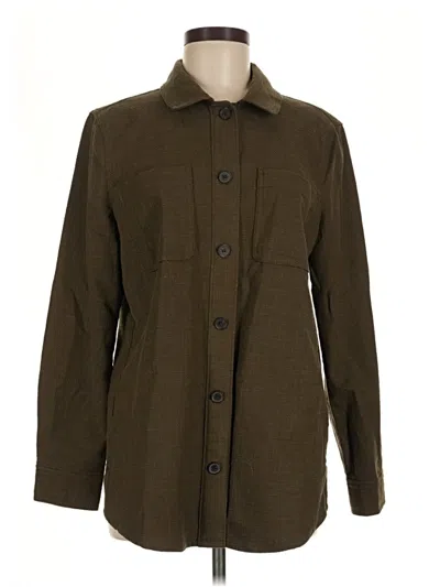 Pre-owned Talbots Coat In Brown