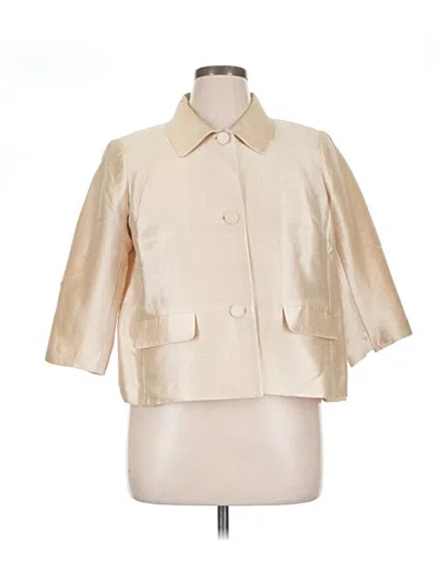 Pre-owned Talbots Coat In Gold