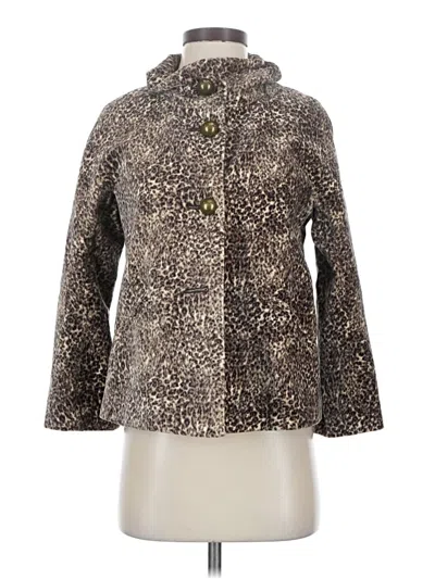 Pre-owned Talbots Coat In Gold
