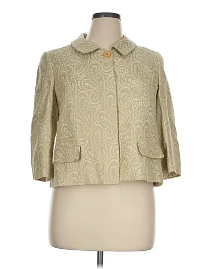 Pre-owned Talbots Coat In Gold