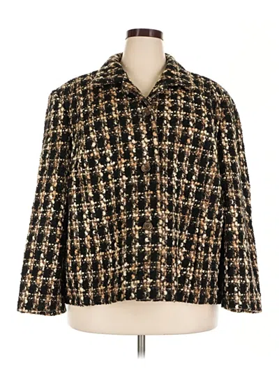 Pre-owned Talbots Coat In Gold