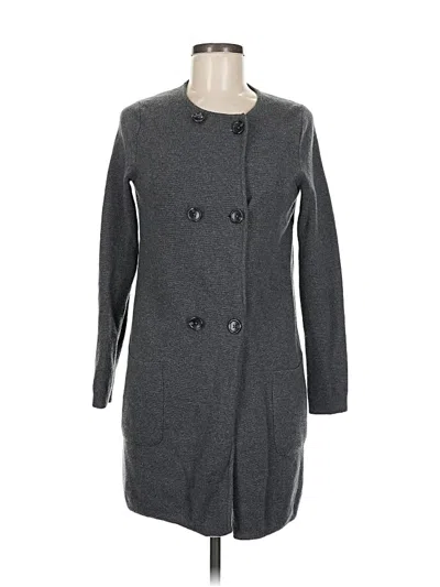 Pre-owned Talbots Coat In Gray