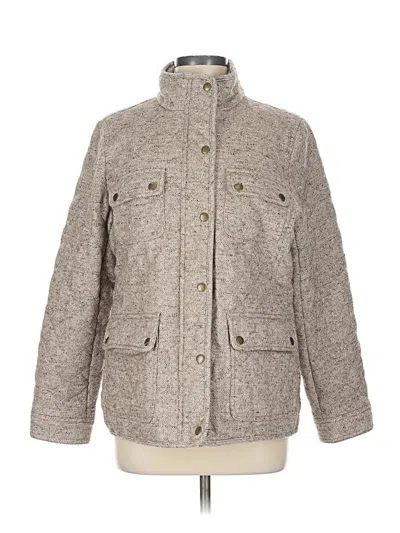 Pre-owned Talbots Coat In Gray