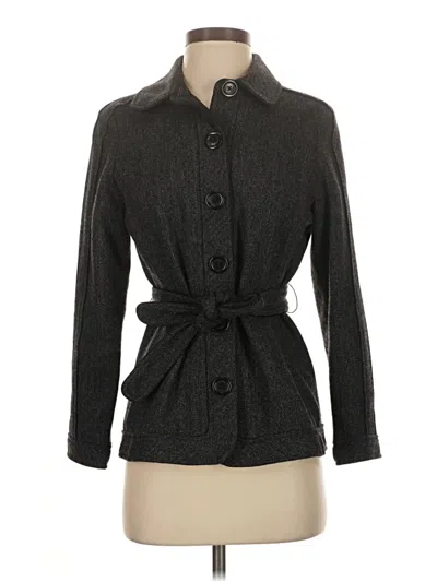 Pre-owned Talbots Coat In Gray