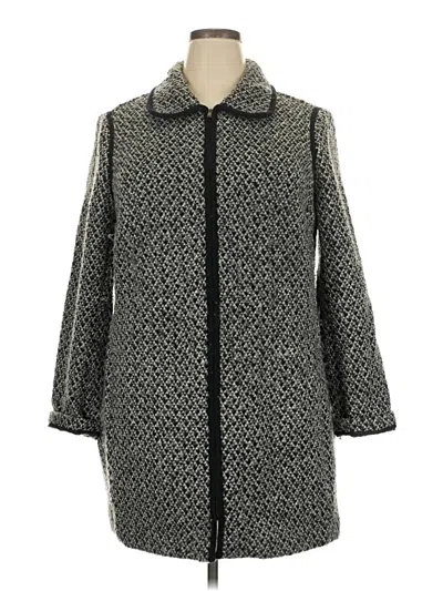Pre-owned Talbots Coat In Gray
