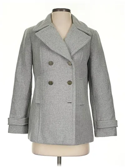 Pre-owned Talbots Coat In Gray