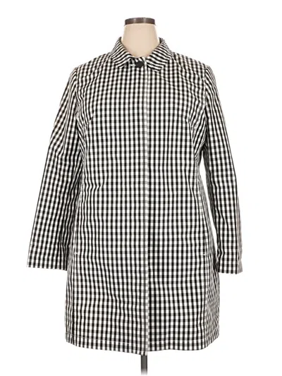 Pre-owned Talbots Coat In Gray
