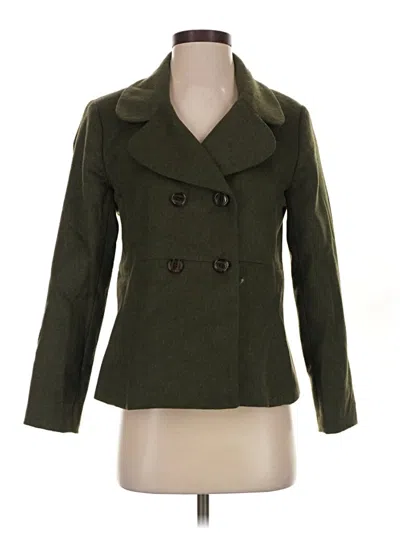 Pre-owned Talbots Coat In Green