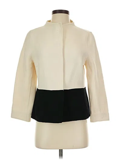 Pre-owned Talbots Coat In Ivory