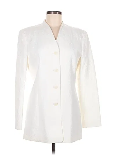 Pre-owned Talbots Coat In Ivory
