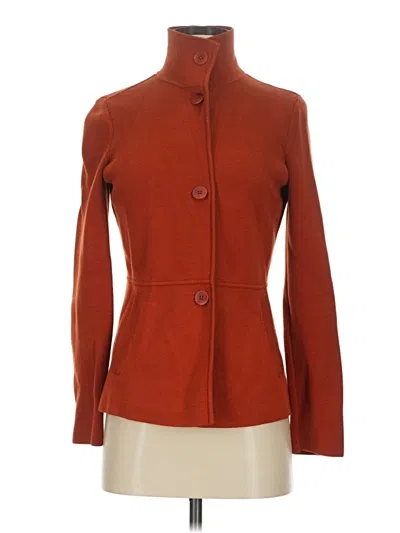 Pre-owned Talbots Coat In Orange