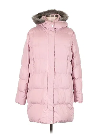 Pre-owned Talbots Coat In Pink