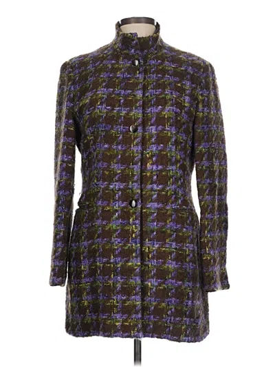 Pre-owned Talbots Coat In Purple