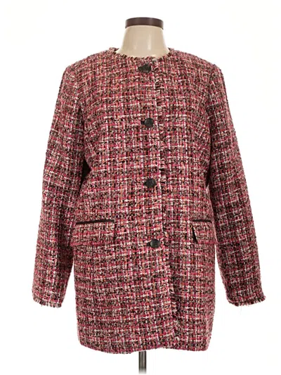 Pre-owned Talbots Coat In Red