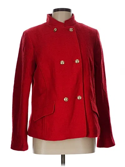 Pre-owned Talbots Coat In Red