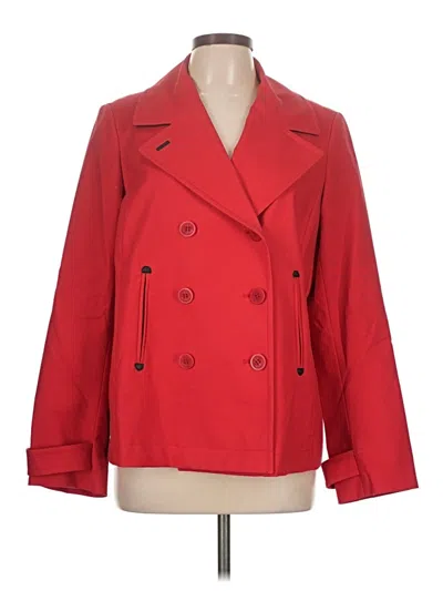 Pre-owned Talbots Coat In Red