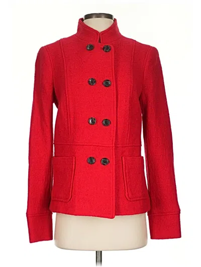 Pre-owned Talbots Coat In Red
