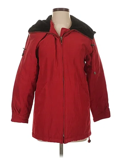 Pre-owned Talbots Coat In Red