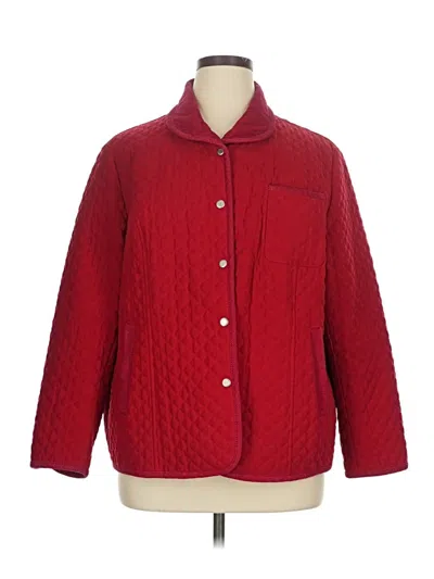 Pre-owned Talbots Coat In Red