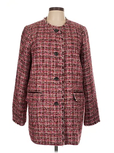 Pre-owned Talbots Coat In Red
