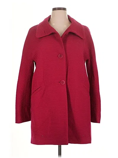 Pre-owned Talbots Coat In Red