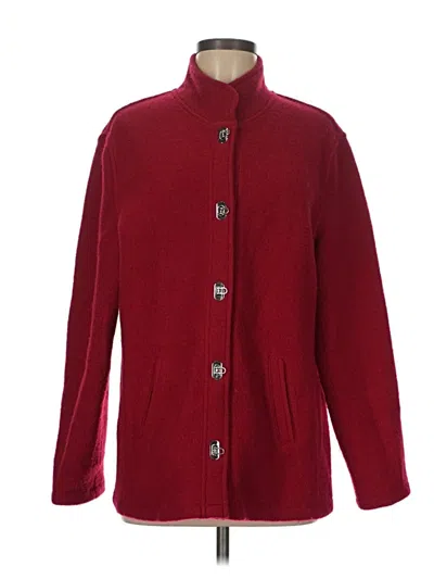 Pre-owned Talbots Coat In Red