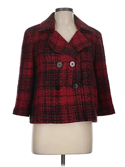 Pre-owned Talbots Coat In Red