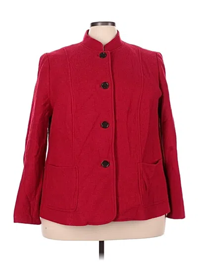 Pre-owned Talbots Coat In Red