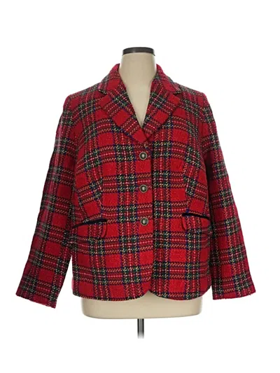 Pre-owned Talbots Coat In Red