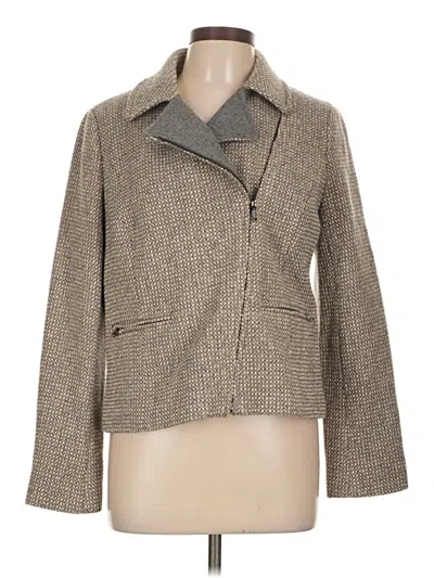 Pre-owned Talbots Coat In Tan