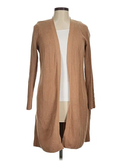 Pre-owned Talbots Coat In Tan