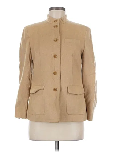 Pre-owned Talbots Coat In Tan