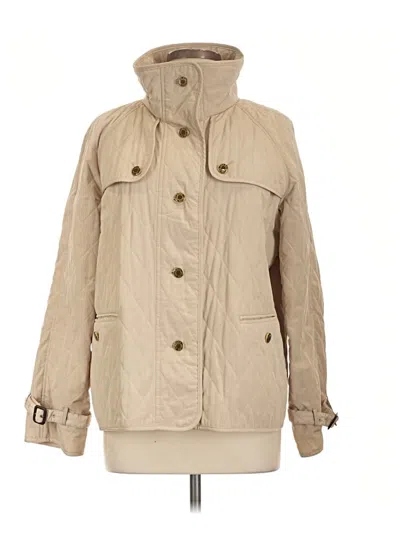 Pre-owned Talbots Coat In Tan
