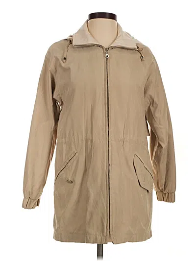 Pre-owned Talbots Coat In Tan