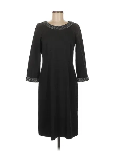 Pre-owned Talbots Cocktail Dress In Black