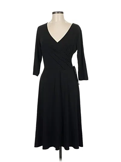 Pre-owned Talbots Cocktail Dress In Black