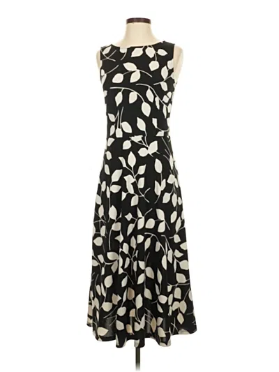 Pre-owned Talbots Cocktail Dress In Black