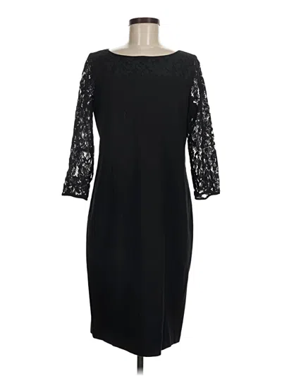 Pre-owned Talbots Cocktail Dress In Black