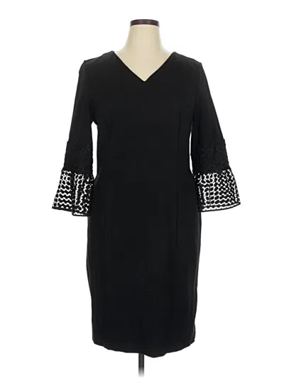 Pre-owned Talbots Cocktail Dress In Black