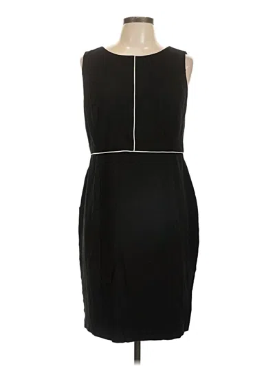 Pre-owned Talbots Cocktail Dress In Black