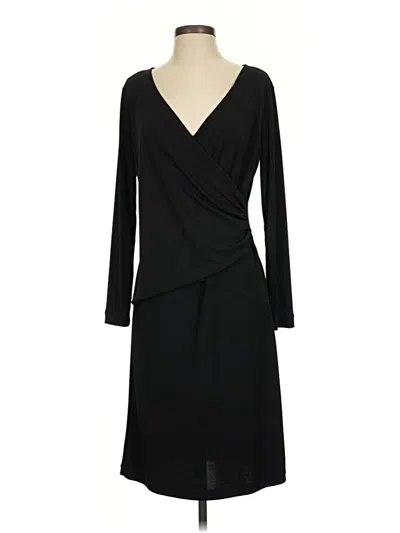 Pre-owned Talbots Cocktail Dress In Black