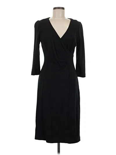 Pre-owned Talbots Cocktail Dress In Black