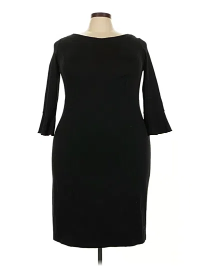 Pre-owned Talbots Cocktail Dress In Black